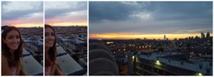 collage blog about 300x109 - Me watching a West Philly sunset from a rooftop bar
