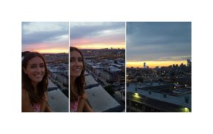 thick border 1 300x189 - Me watching a West Philly sunset from a rooftop bar