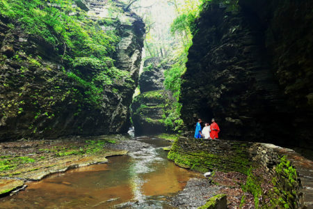 Watkins Glen State Park Hiking near Seneca Lake at Watkins Glen State Park, for Ellen Blazer's travel blog To Travel and Bloom