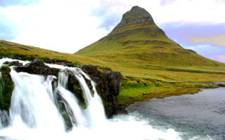 Kirkjufell Mountain in Iceland, for Ellen Blazer's travel blog To Travel and Bloom
