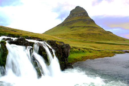 Kirkjufell Mountain in Iceland, for Ellen Blazer's travel blog To Travel and Bloom