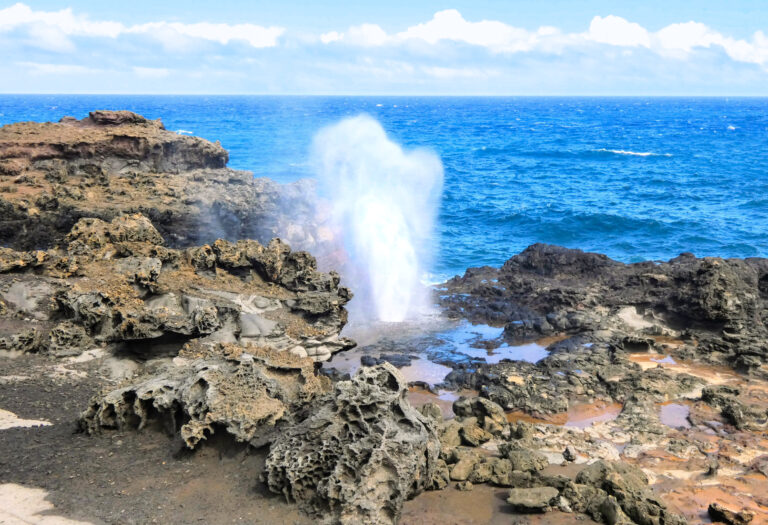 Traveling to Maui during COVID may not be what you expect! Maui Blow Hole 768x525 - Traveling to Maui during COVID may not be what you expect!
