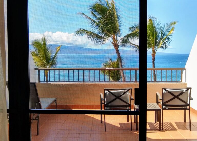 Traveling to Maui during COVID may not be what you expect! Maui Ocean Front Balcony Lanai 768x552 - Traveling to Maui during COVID may not be what you expect!