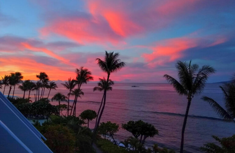 Traveling to Maui during COVID may not be what you expect! Maui Sunrise from Lanai 1 768x500 - Traveling to Maui during COVID may not be what you expect!